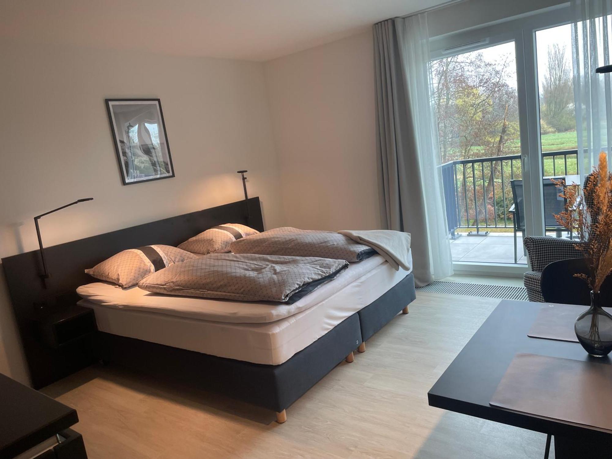 Hotelapartment Ueberwasser Mit Sauna Und Fitness Cuxhaven Buitenkant foto