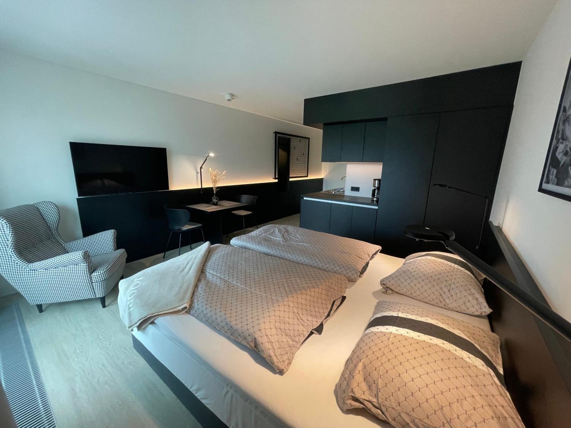 Hotelapartment Ueberwasser Mit Sauna Und Fitness Cuxhaven Buitenkant foto