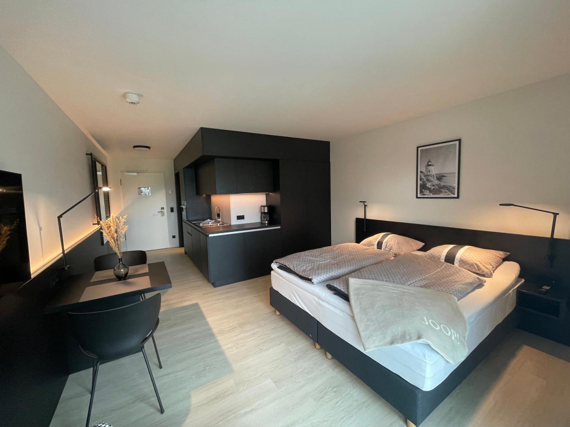 Hotelapartment Ueberwasser Mit Sauna Und Fitness Cuxhaven Buitenkant foto